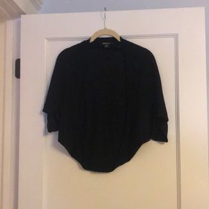 Short sleeve cardigan black Neiman Marcus